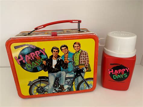 metal lunch boxes with thermos|vintage tin lunch box.